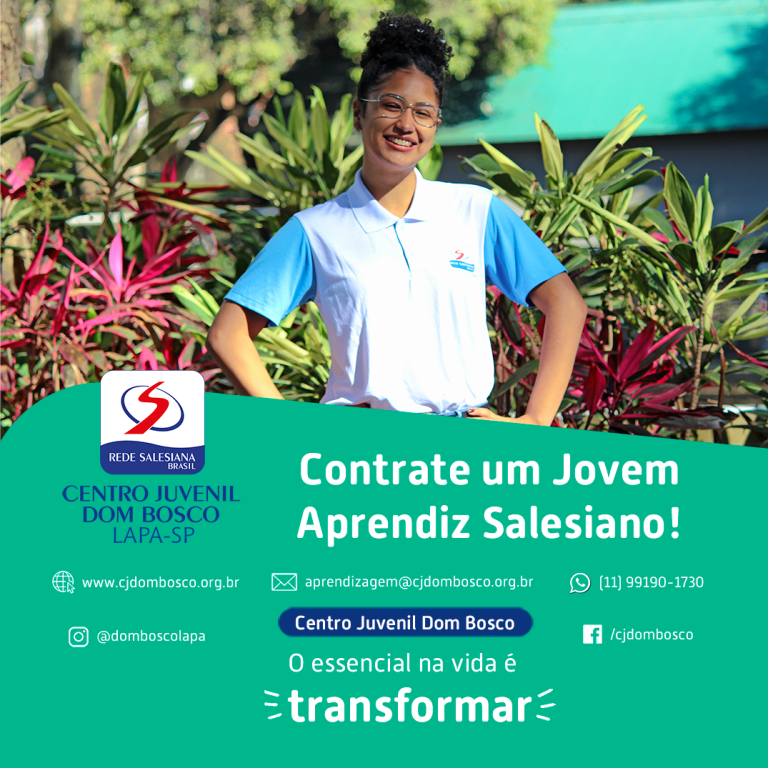 Programa Jovem Aprendiz Salesiano Centro Juvenil Dom Bosco Centro