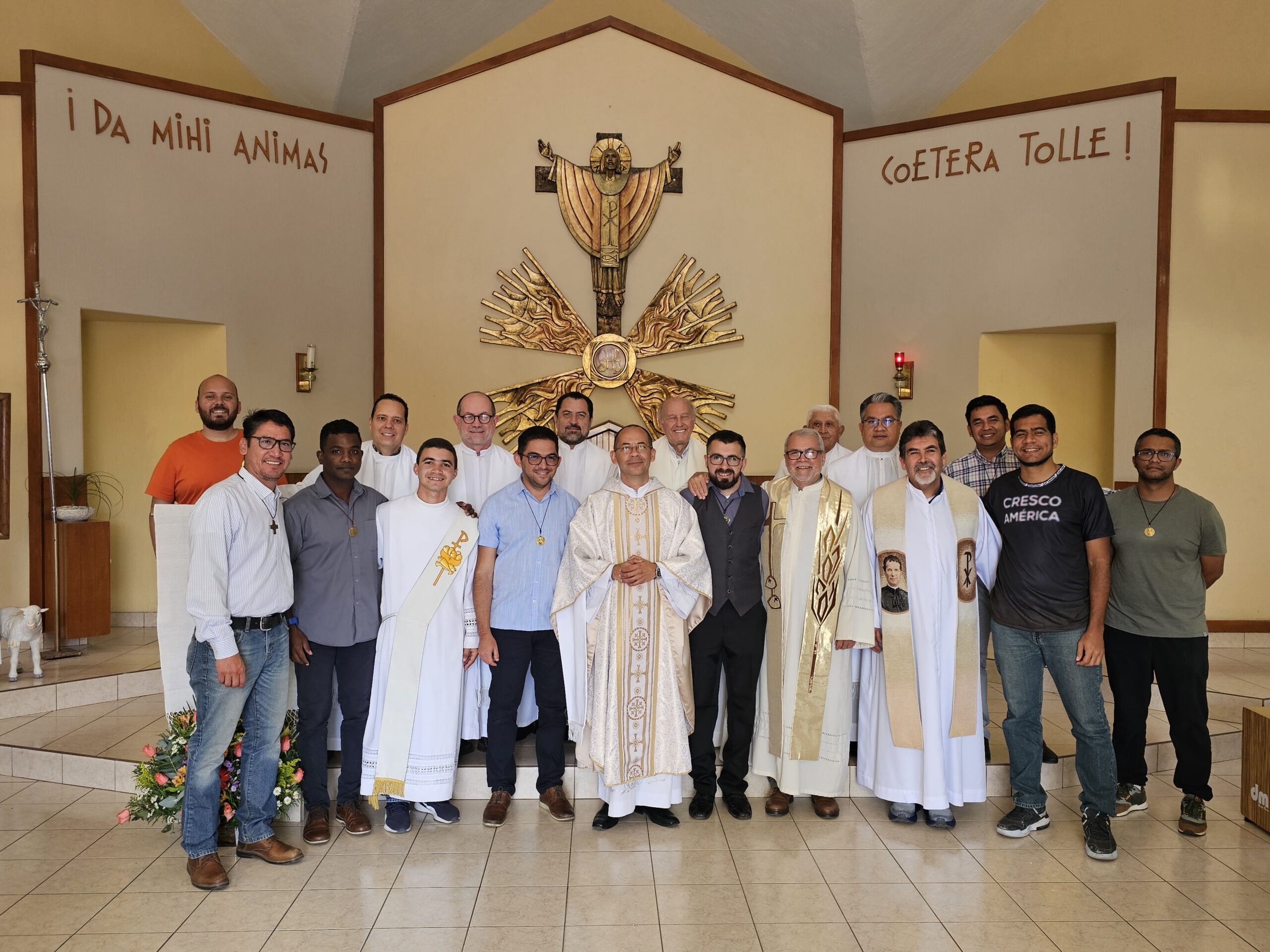 Novo Diretor na comunidade CRESCO América SALESIANOS